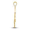 Thumbnail Image 2 of Fleur De Lis Charm 14K Yellow Gold