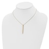 Thumbnail Image 3 of Bar Station Necklace 14K Yellow Gold 16"