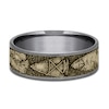 Thumbnail Image 3 of Men's Arrowhead Wedding Band Tantalum/14K Yellow Gold 7.5mm