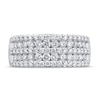 Thumbnail Image 3 of Diamond Anniversary Band 1-1/4 ct tw Round 14K White Gold