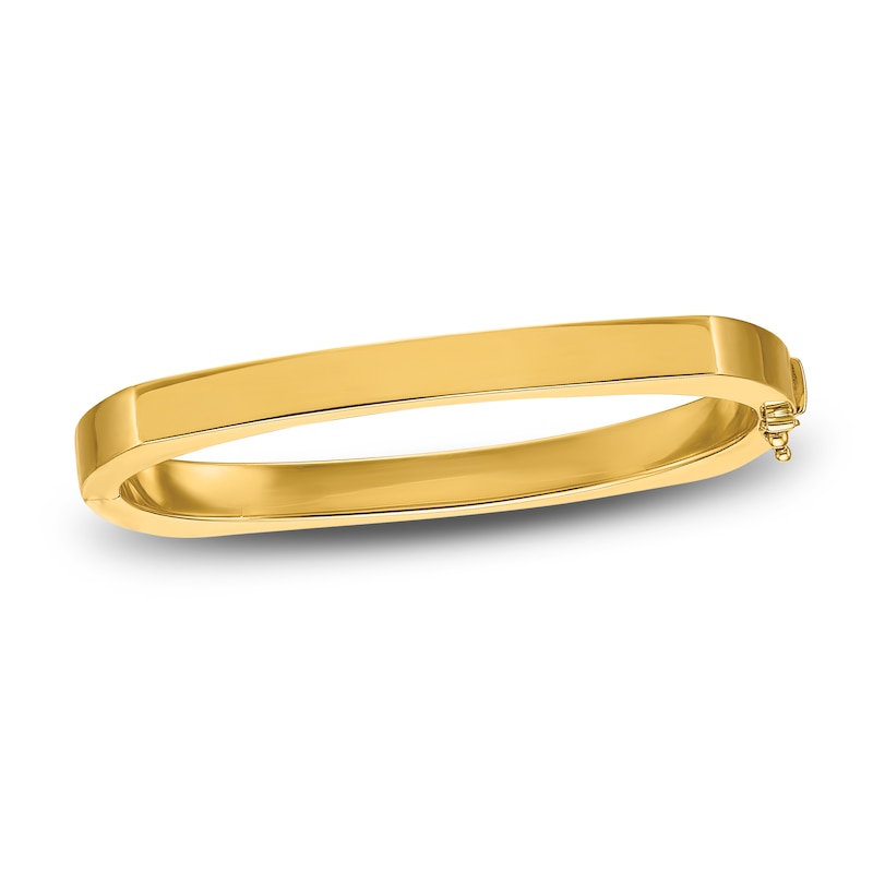 Main Image 1 of Hinged Bangle Bracelet 14K Yellow Gold