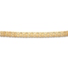 Thumbnail Image 2 of Italia D'Oro Diamond-Cut Snake Bracelet 14K Yellow Gold