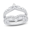Thumbnail Image 1 of Diamond Anniversary Enhancer Band 1 ct tw Round/Marquise 14K White Gold