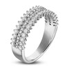 Thumbnail Image 2 of Diamond Multi-Row Anniversary Band 3/4 ct tw 14K White Gold