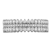 Thumbnail Image 3 of Diamond Multi-Row Anniversary Band 3/4 ct tw 14K White Gold