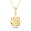 Thumbnail Image 3 of Pnina Tornai Freshwater Cultured Pearl & Black Diamond Pendant Necklace 1/2 ct tw 14K Yellow Gold