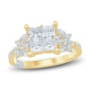 Thumbnail Image 1 of Pnina Tornai Princess-Cut Quad Diamond Engagement Ring 2-1/6 ct tw 14K Yellow Gold