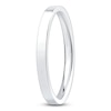 Thumbnail Image 2 of Flat Wedding Band 14K White Gold 2mm