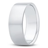 Thumbnail Image 2 of Flat Wedding Band 14K White Gold 8mm