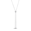 Thumbnail Image 3 of Italia D'Argento Sliding Boule Bolo Necklace 30.5"
