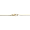 Thumbnail Image 3 of Italia D'Oro Faceted Puff Heart Necklace 14K Yellow Gold 18"
