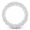 Thumbnail Image 2 of Certified Oval-Cut Diamond Eternity Band 4-1/2 - 5-3/8 ct tw Platinum