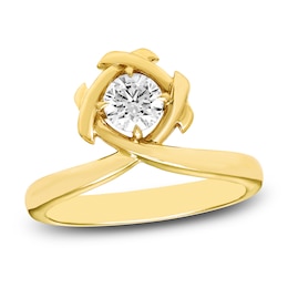 Unspoken Diamond Ring 1/2 ct tw 14K Yellow Gold