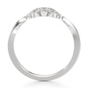 Thumbnail Image 2 of J'Lure Lab-Grown Diamond Scalloped Wedding Band 1/5 ct tw 18K White Gold