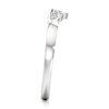 Thumbnail Image 3 of J'Lure Lab-Grown Diamond Scalloped Wedding Band 1/5 ct tw 18K White Gold