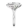 Thumbnail Image 3 of J'Lure Lozenge Step-Cut Lab-Grown Diamond Engagement Ring 3-3/4 ct tw 18K White Gold