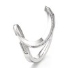 Thumbnail Image 4 of J'Lure Lab-Grown Diamond Contour Wedding Band 1/6 ct tw 18K White Gold