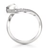 Thumbnail Image 2 of J'Lure Lab-Grown Diamond Contour Wedding Band 1/5 ct tw 18K White Gold