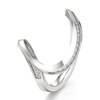 Thumbnail Image 4 of J'Lure Lab-Grown Diamond Contour Wedding Band 1/5 ct tw 18K White Gold