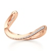 Thumbnail Image 1 of J'Lure Lab-Grown Diamond Contour Wedding Band 1/5 ct tw 18K Rose Gold