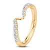 Thumbnail Image 2 of J'Lure Lab-Grown Diamond Wedding Band 1/4 ct tw 18K Yellow Gold