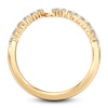 Thumbnail Image 4 of J'Lure Lab-Grown Diamond Wedding Band 1/4 ct tw 18K Yellow Gold