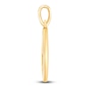 Thumbnail Image 2 of Children's Cursive Letter J Charm 14K Yellow Gold