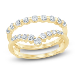 Lab-Grown Diamond Contour Enhancer Ring 3/4 ct tw 14K Yellow Gold