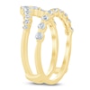 Thumbnail Image 2 of Lab-Grown Diamond Contour Enhancer Ring 3/4 ct tw 14K Yellow Gold