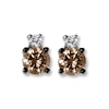 Thumbnail Image 1 of Le Vian Chocolate Diamonds 1/3 ct tw Earrings 14K Vanilla Gold
