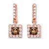 Thumbnail Image 1 of Le Vian Earrings 3/8 ct tw Diamonds 14K Strawberry Gold