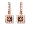 Thumbnail Image 0 of Le Vian Earrings 3/8 ct tw Diamonds 14K Strawberry Gold