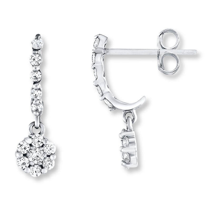 1 3 ct diamond earrings