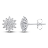 Thumbnail Image 0 of Diamond Earrings 3/4 ct tw Round-cut 14K White Gold