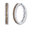 Thumbnail Image 1 of Le Vian Chocolate Diamonds 5/8 ct tw 14K Vanilla Gold Earrings