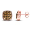 Le Vian Chocolate Diamond Earrings 1 carat tw 14K Gold