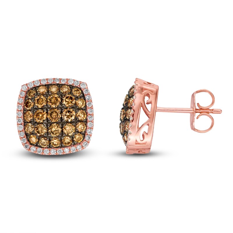 Le Vian Chocolate Diamond Earrings 1 carat tw 14K Gold