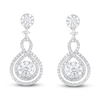 Thumbnail Image 0 of Diamond Earrings 1-1/4 ct tw Round-cut 14K White Gold