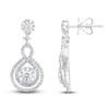 Thumbnail Image 2 of Diamond Earrings 1-1/4 ct tw Round-cut 14K White Gold