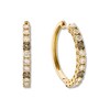 Thumbnail Image 1 of Le Vian Diamond Hoop Earrings 2 ct tw 14K Honey Gold