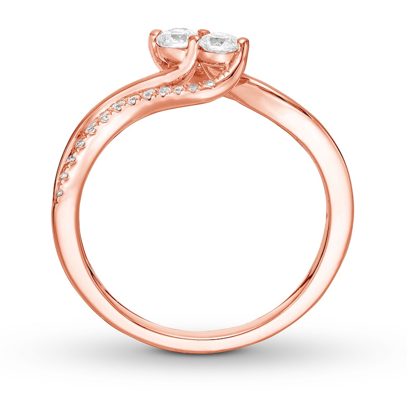 Ever Us Diamond Ring 1/3 ct tw 10K Rose Gold