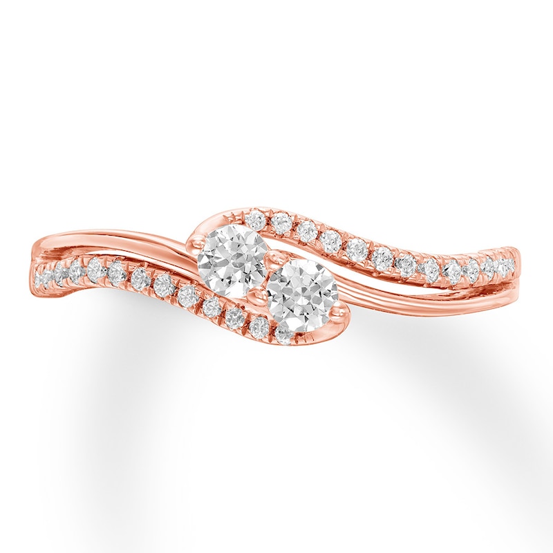 Ever Us Diamond Ring 1/3 ct tw 10K Rose Gold