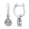 Thumbnail Image 1 of Diamonds in Rhythm 1/5 ct tw Earrings Sterling Silver