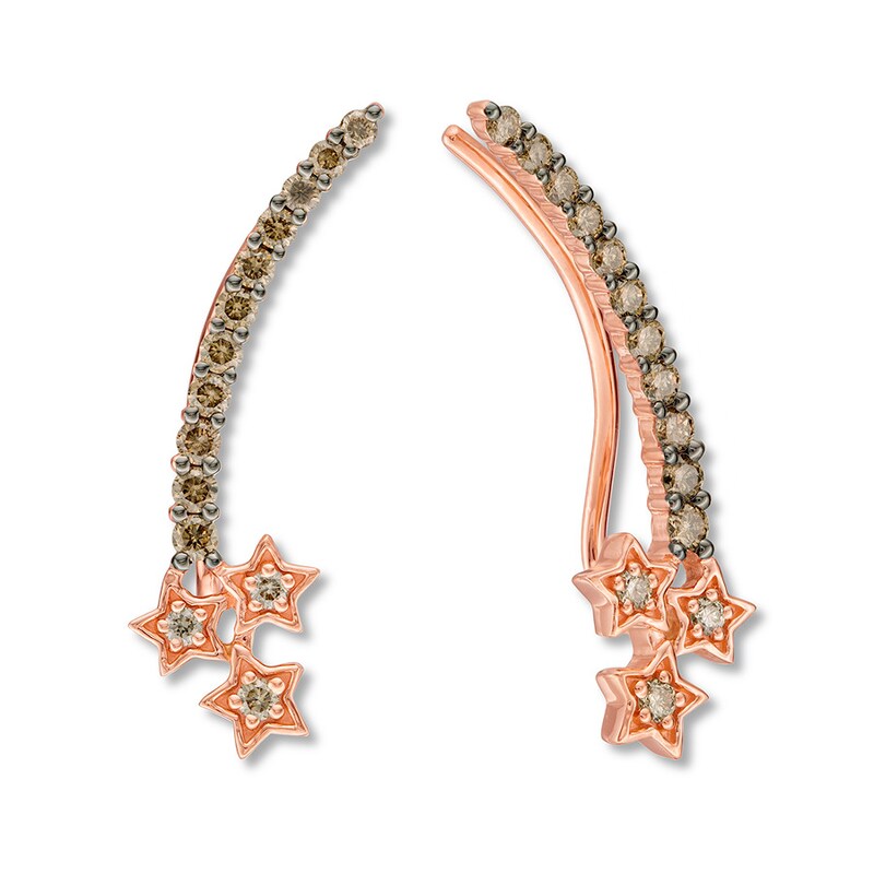 Le Vian Chocolate & Nude Diamonds 1/2 ct tw 14K Gold Earrings