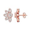 Thumbnail Image 0 of Diamond Earrings 1/2 ct tw Round-cut 14K Rose Gold