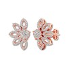 Thumbnail Image 2 of Diamond Earrings 1/2 ct tw Round-cut 14K Rose Gold