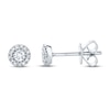 Thumbnail Image 2 of Shy Creation Diamond Earrings 1/5 ct tw 14K White Gold SC55002599