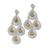 Thumbnail Image 0 of Le Vian Diamond Earrings 3-5/8 carat tw 18K Vanilla Gold