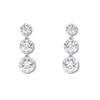 Thumbnail Image 1 of Diamond Drop Earrings 1-1/6 ct tw Round 14K White Gold