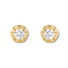 Thumbnail Image 1 of Diamond Solitaire Earrings 3/8 carat tw Round 10K Yellow Gold